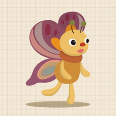 butterfly theme elements vector,eps