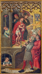 Neuberg and der Murz - Flagelsated Jesus for Pilate paint (1505)
