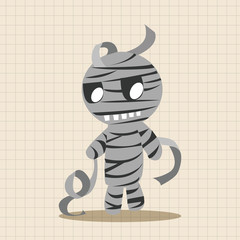 monster cartoon theme elements vector,eps