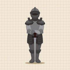 knight theme elements vector,eps