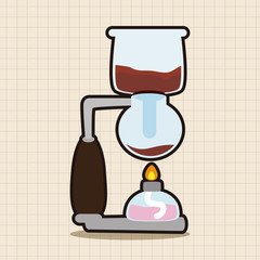 coffee machine theme elements