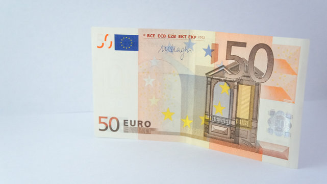 A fifty euro bill