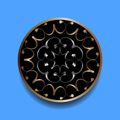 Round ornament pattern 