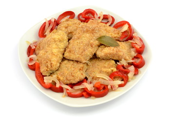 ryba smażona marynowana © robert6666