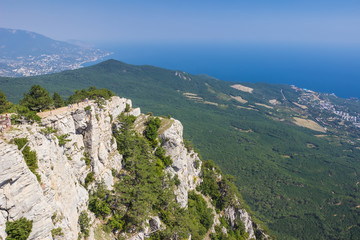 aerial view of Crimea 