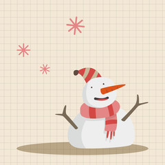 weather snowy theme elements