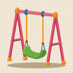 playground swing theme elements