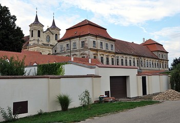 Fototapeta na wymiar monastery Rajhrad, Czech Republic, Europe