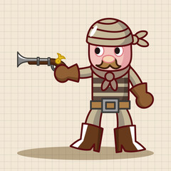 pirate theme elements