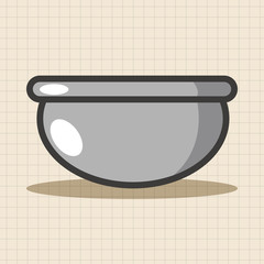 kitchenware bowl theme elements