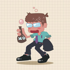 person character drunk theme elements