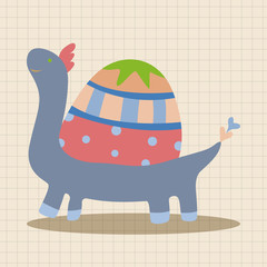 animal turtle theme elements vector,eps