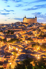 Fototapeta na wymiar Toledo is capital of province of Toledo, Spain.