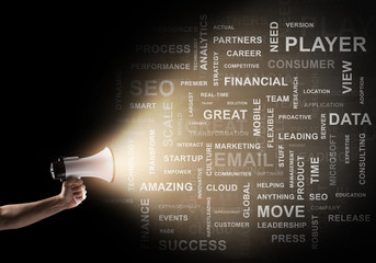 Business concept words