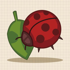 bug cartoon elements
