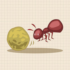 bug cartoon elements