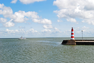 Curonian Bay in Nida