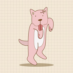 animal cat cartoon theme elements