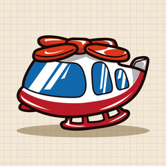 helicopter theme element vector,eps