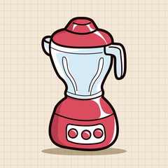 kitchenware juicer theme elements vector,eps