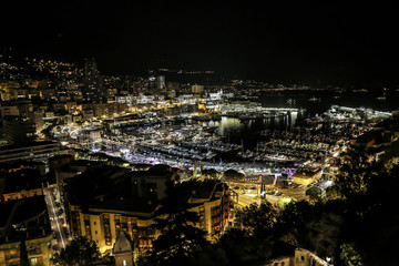 Obraz premium Monaco nuit