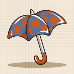 Umbrella theme elements vector,eps