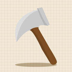 work tool hammer theme elements vector,eps