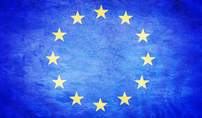 Flag of EU.