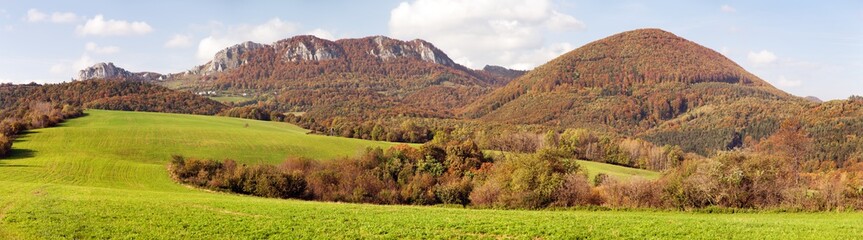 Vrsatec and Vrsatecke Podhradie village - Slovakia