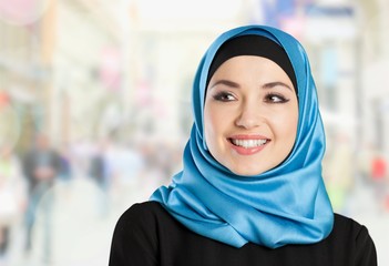 Muslim woman.