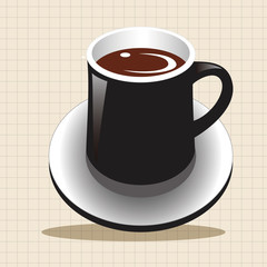 coffee theme elements vector,eps