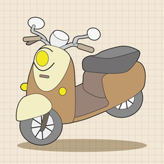 transportation motor theme elements vector, eps