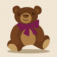 gift theme flat icon elements background,eps10