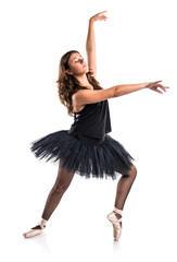 Obraz premium Woman dancing ballet