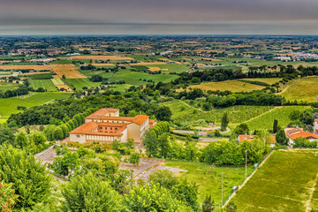 Countryside of Romagna in Italy