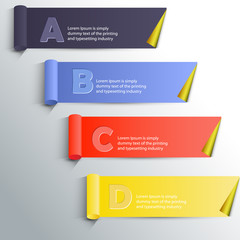 Inforgraphic elements - Transparent shadows, easy to place on all surfaces