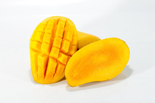 Mango halves