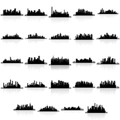 Building silhouettes