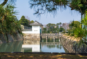 京都　世界遺産　二条城　東橋