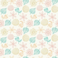 Spring Seamless Pattern - 91459959