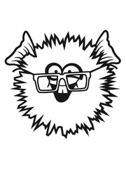 nerd geek smart hornbrille blowfish funny