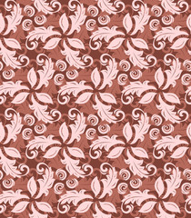 Floral Fine Seamless  Pattern