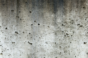 汚れたコンクリートの壁