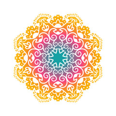 Vector mandala ornament