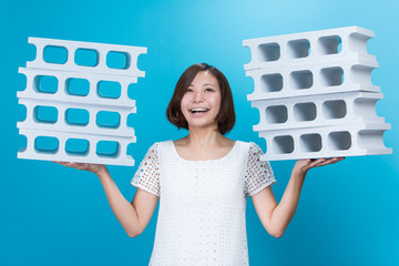 たくましい女性