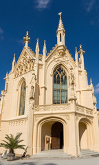 Obraz premium Lednice Castle in South Moravia in the Czech Republic