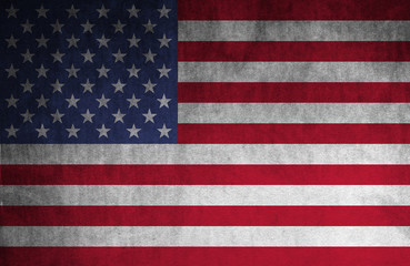 Fototapeta premium Grunge USA Flag