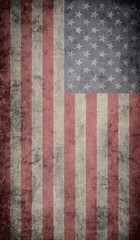 Fototapeta na wymiar Grunge USA Flag