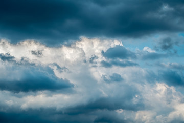 sky clouds blue white
