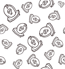 Halloween tomb pattern